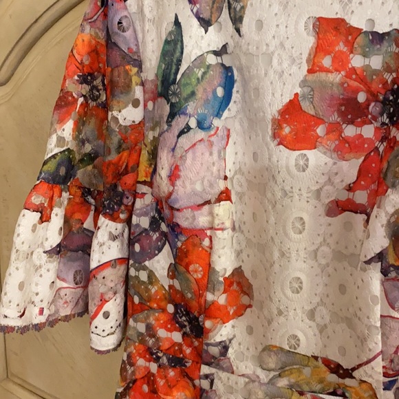 New Trina Turk floral dress size 4 - Picture 3 of 8